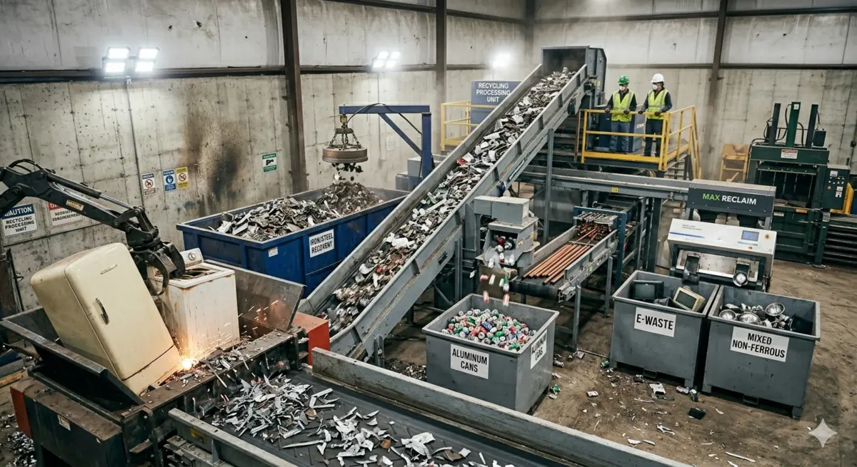 Umweltgerechte Schrottentsorgung